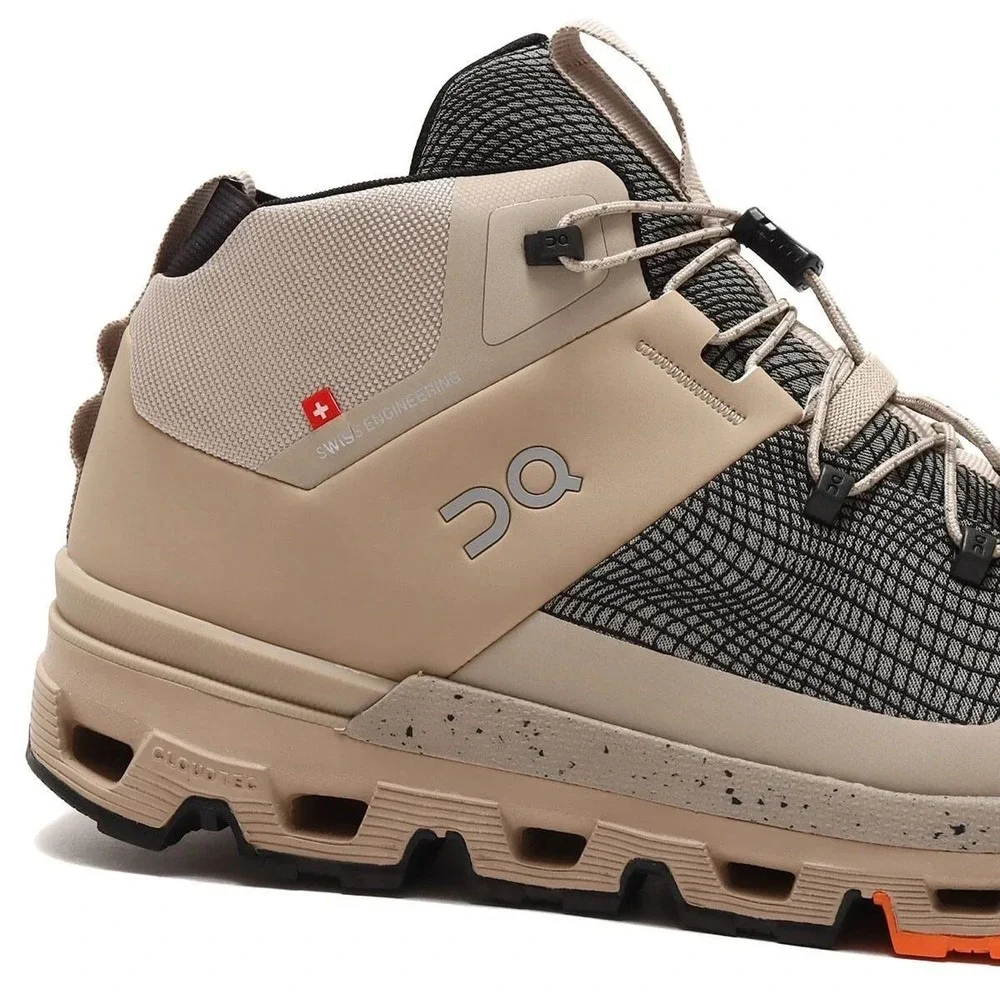 Mens Size 7 - On Running Cloudtrax Sensa Sand Flame Boot Shoes 3MD11571175 NEW